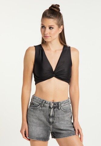 myMo ATHLSR Sports top in Black: front