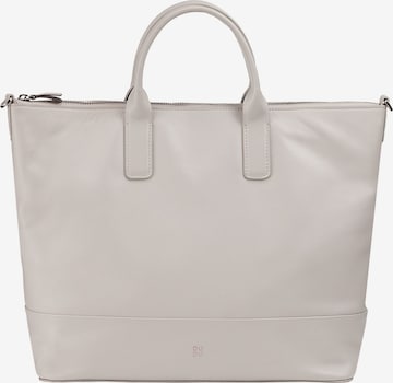 DuDu Shopper in White: front