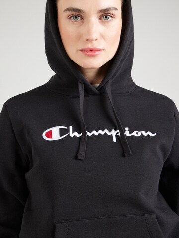 Champion Authentic Athletic Apparel Sweatshirt in Black