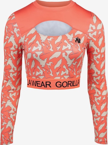 Maglia funzionale 'Osseo' di Gorilla Wear in arancione: frontale