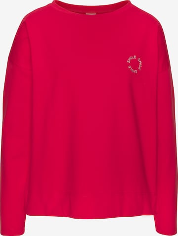 LASCANA Collegepaita värissä punainen: etupuoli