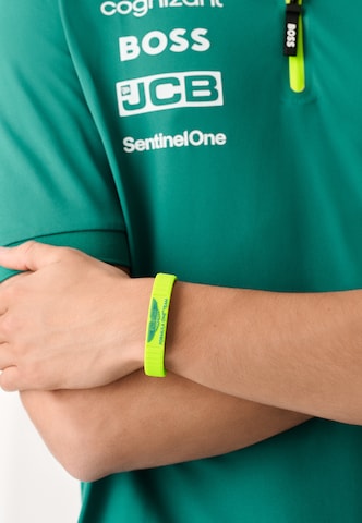 Bracelet ' BAT ' Aston Martin Aramco Formula One™ Team en jaune : devant