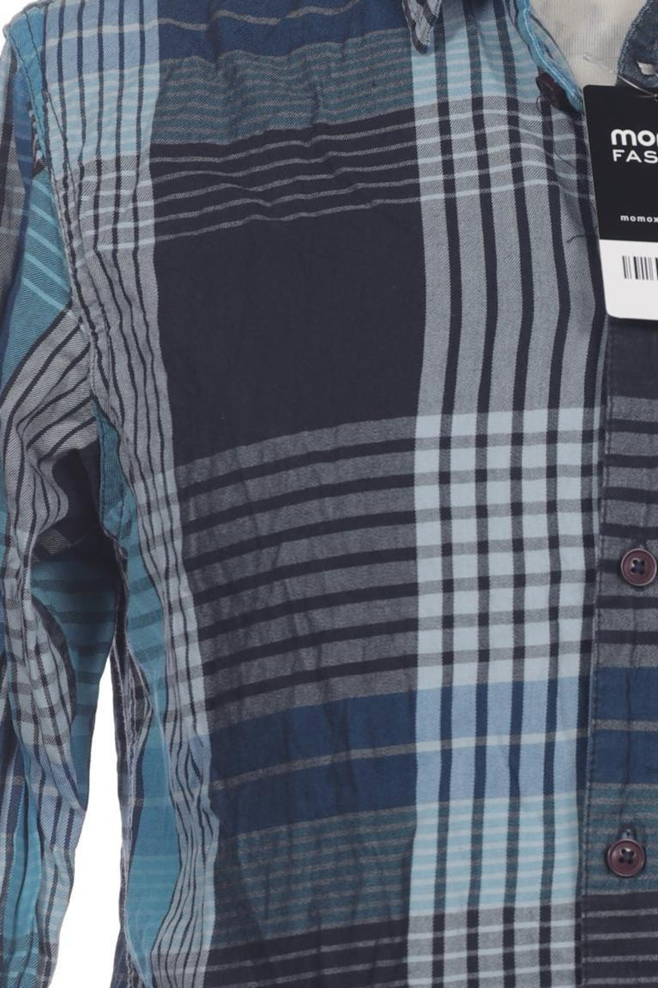 BENCH Button Up Shirt in M in Blue