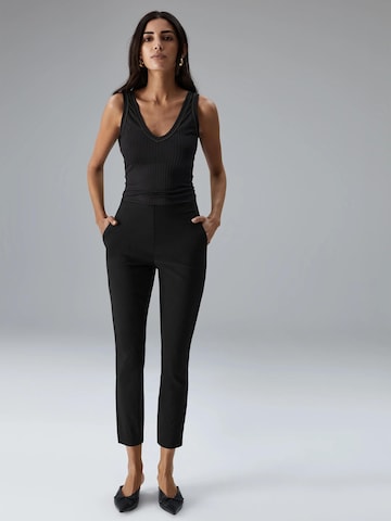 Minx Slimfit Broek 'NISE' in Zwart