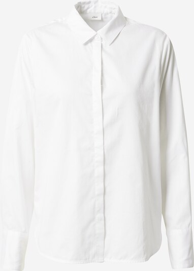 Camicia da donna s.Oliver BLACK LABEL di colore bianco, Visualizzazione prodotti