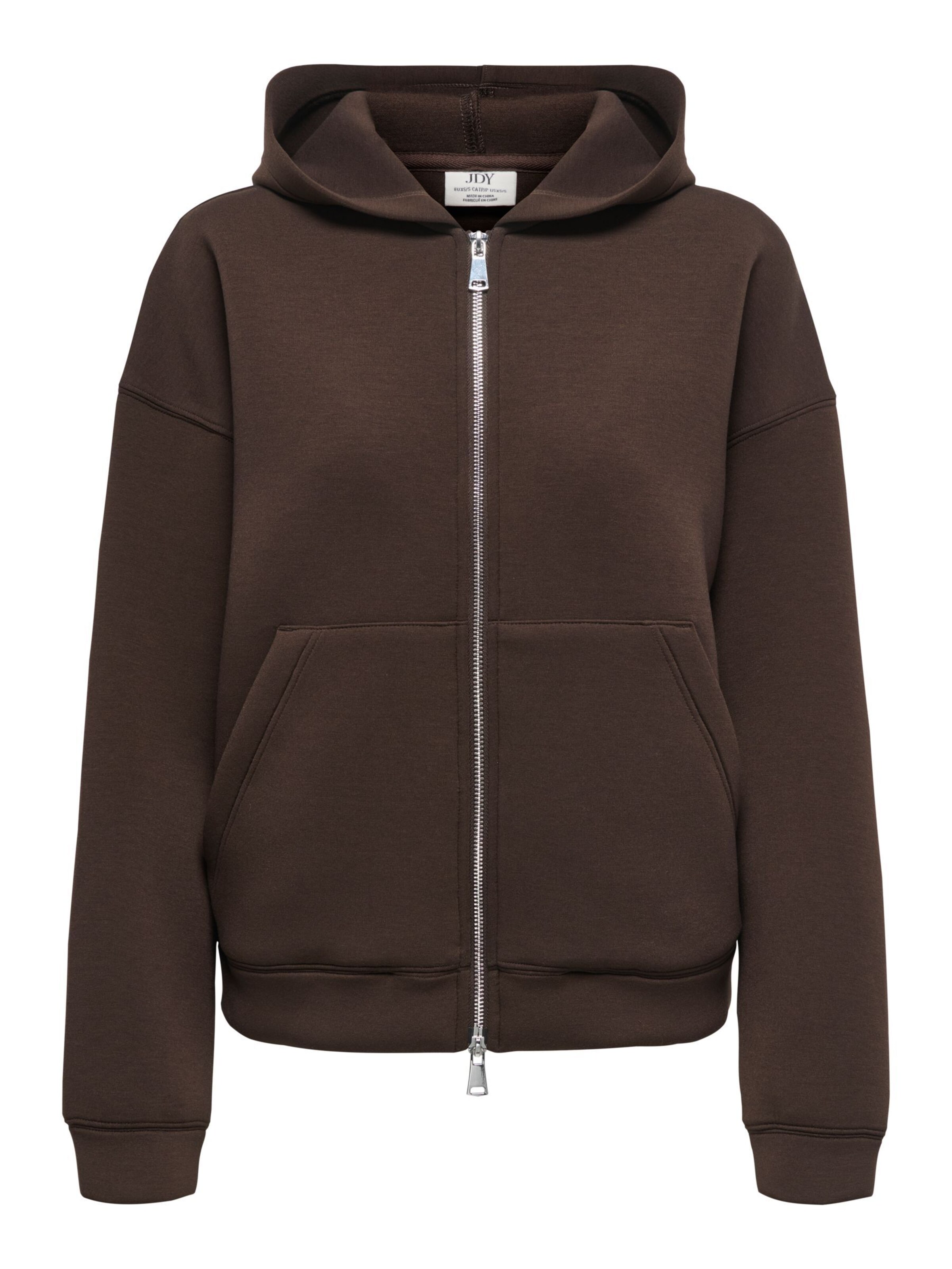 Veste de survêtement 'JDYSABRINA' JDY en marron : devant