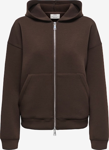 Veste de survêtement 'JDYSABRINA' JDY en marron : devant