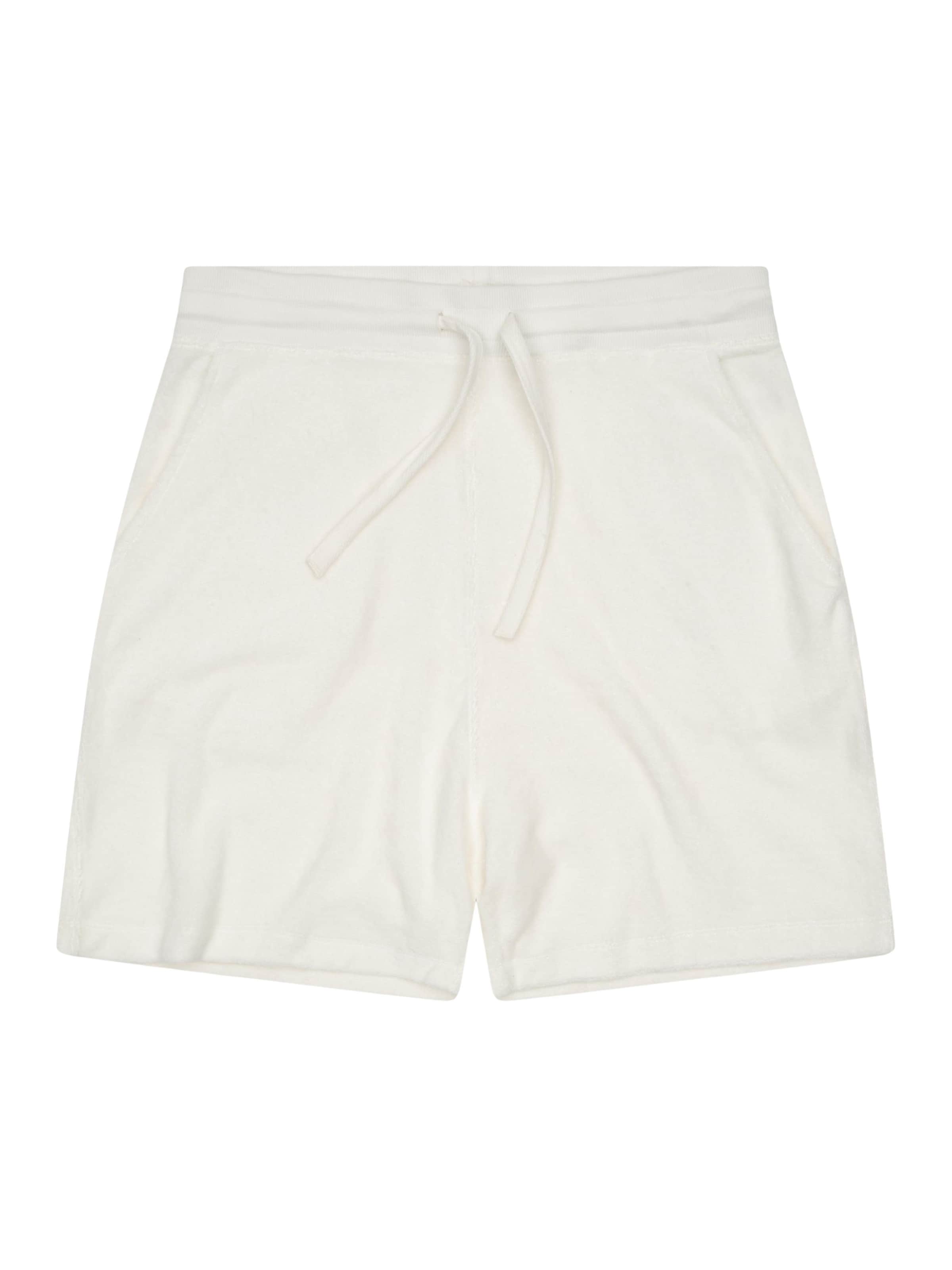 Pyjama court LDB en blanc : devant