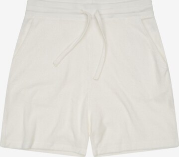 Pyjama court LDB en blanc : devant