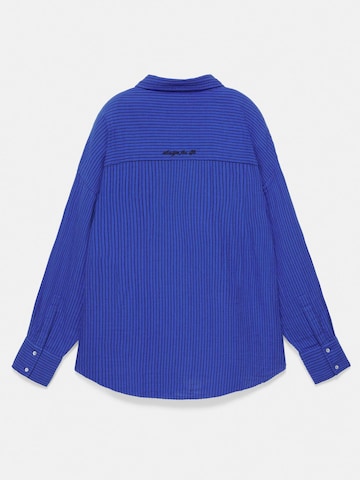 Pull&Bear Pusero 'PACIFIC' värissä sininen
