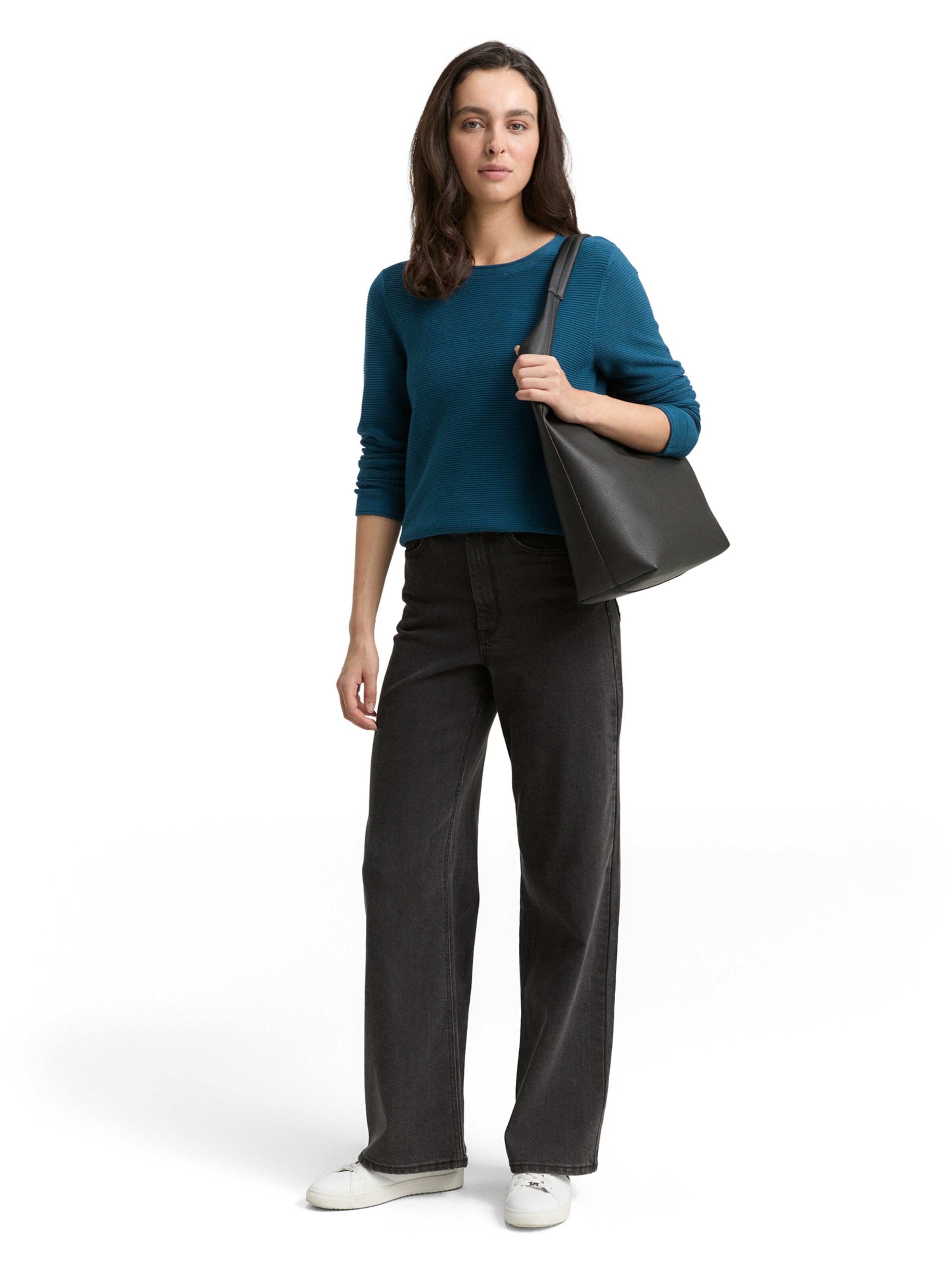 TOM TAILOR Пуловер в синьо