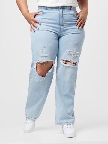 Cotton On Loosefit Jeans in Blauw: voorkant