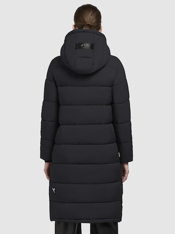 khujo - Sobretudo de inverno 'Julina3' em preto