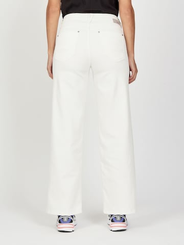 Regular Jean '94carlotte ' Gang en blanc