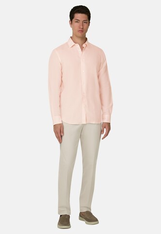 Coupe regular Chemise Boggi Milano en orange