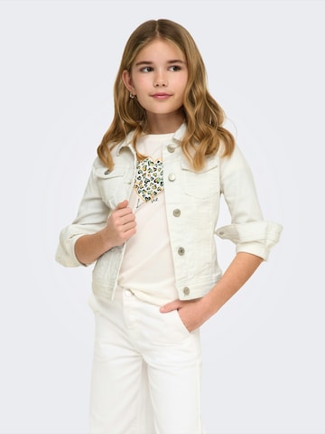 ONLY GIRLS - Chaqueta de entretiempo 'KOGSARA' en blanco: frente