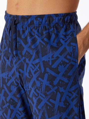 Regular Pantalon de sport ' Mix & Relax ' SCHIESSER en bleu