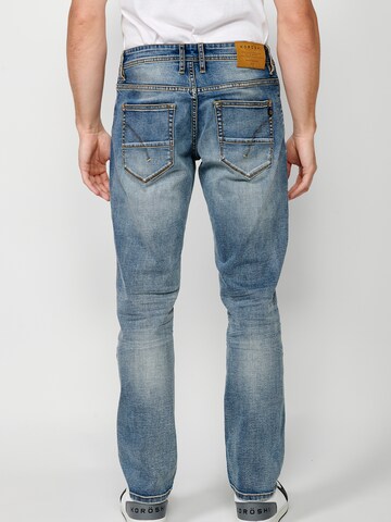 KOROSHI Regular Jeans in Blau