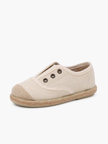 Sneaker di Pisamonas in beige: frontale