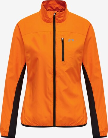 Veste de sport Newline en orange : devant