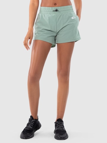 Regular Pantalon de sport 'Daisy' Smilodox en vert : devant