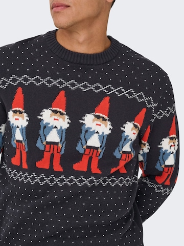 Pull-over 'ONSX-Max' Only & Sons en bleu