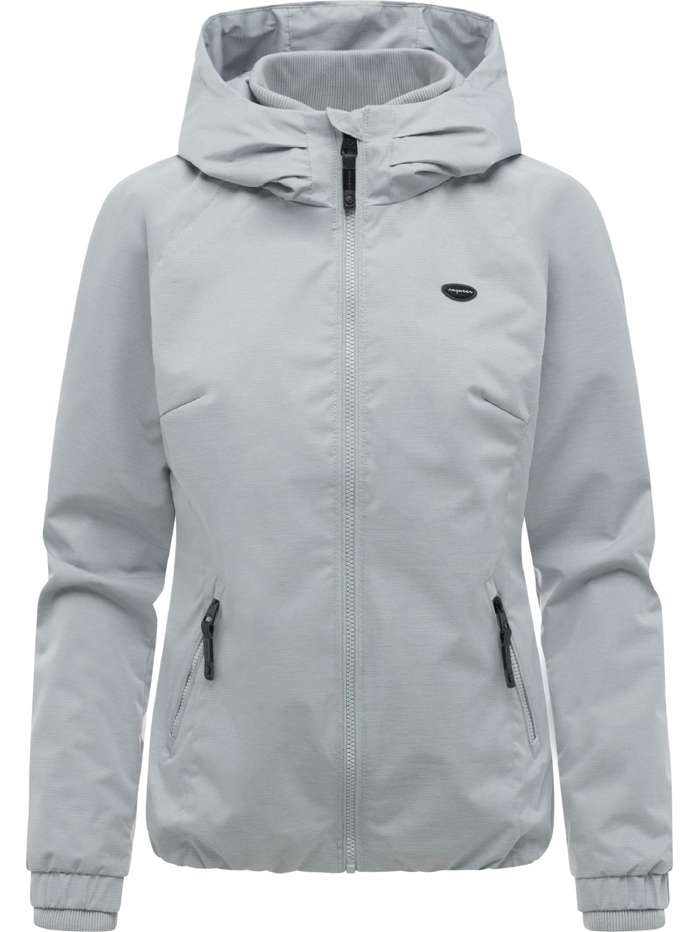 Ragwear Functionele jas 'Dizzie' in Grijs: voorkant