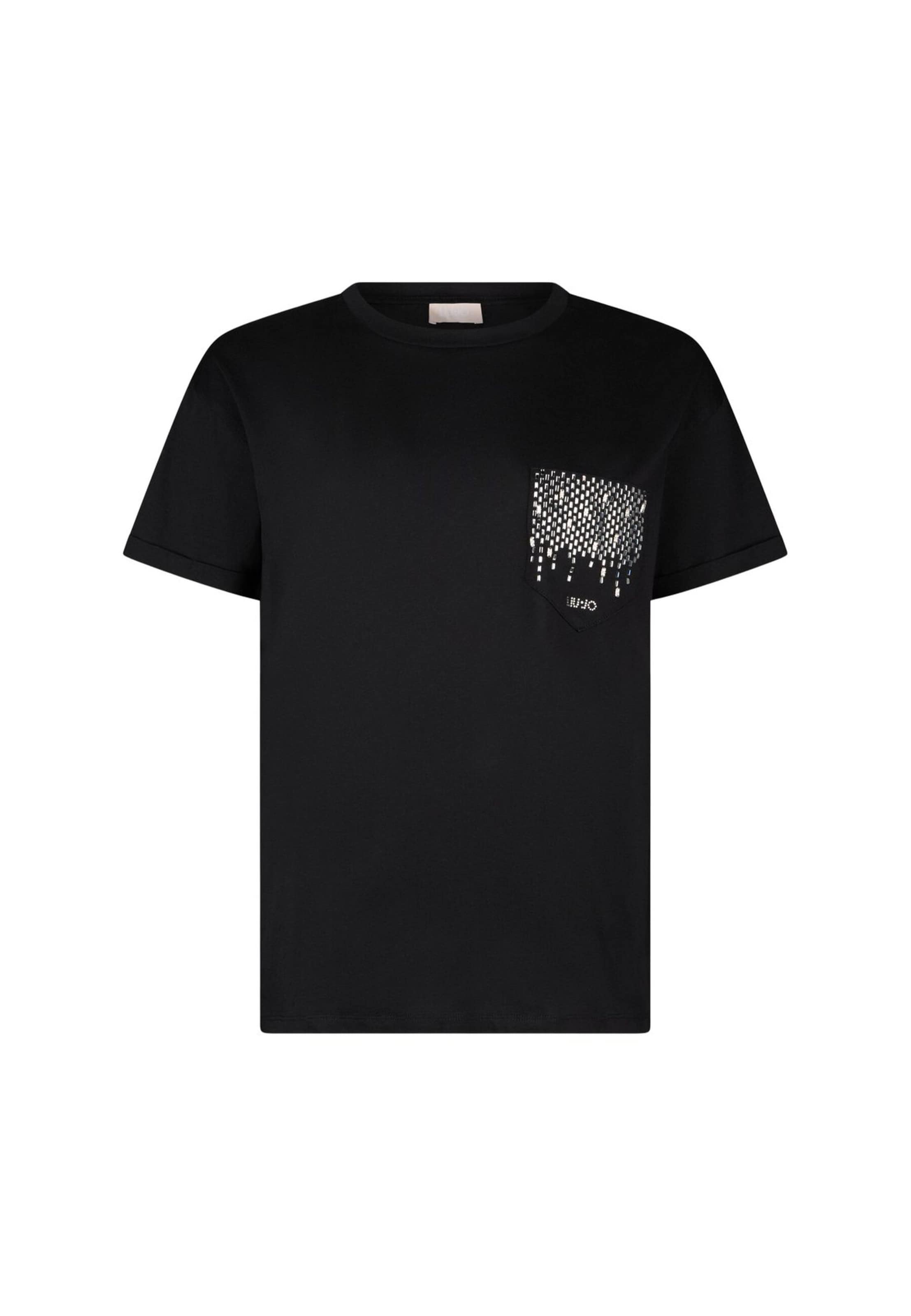 Liu Jo - Camiseta en negro: frente