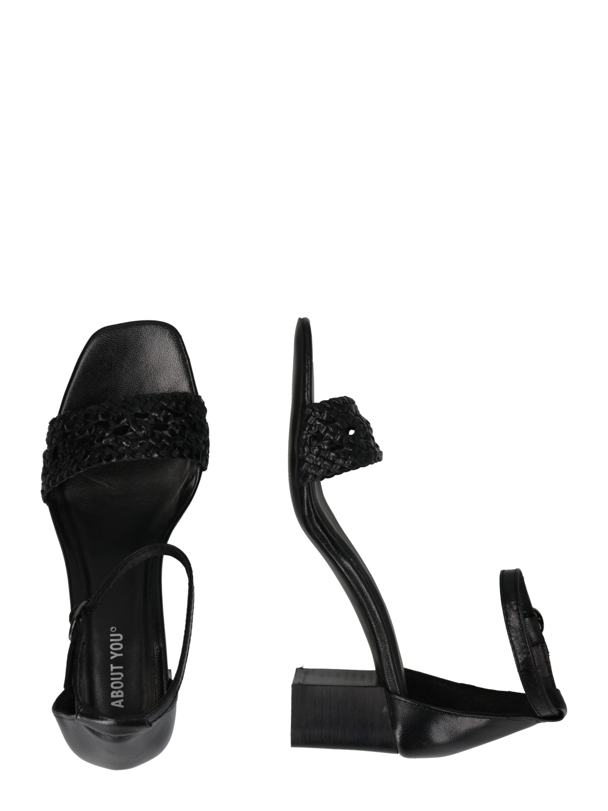 ABOUT YOU Sandal 'Luisa' in Black