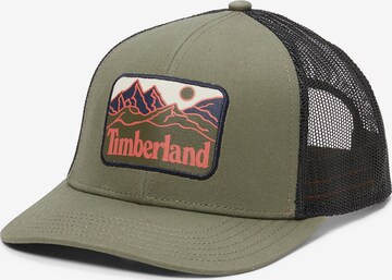 TIMBERLAND Cap 'Mountain Line Trucker' in Green: front