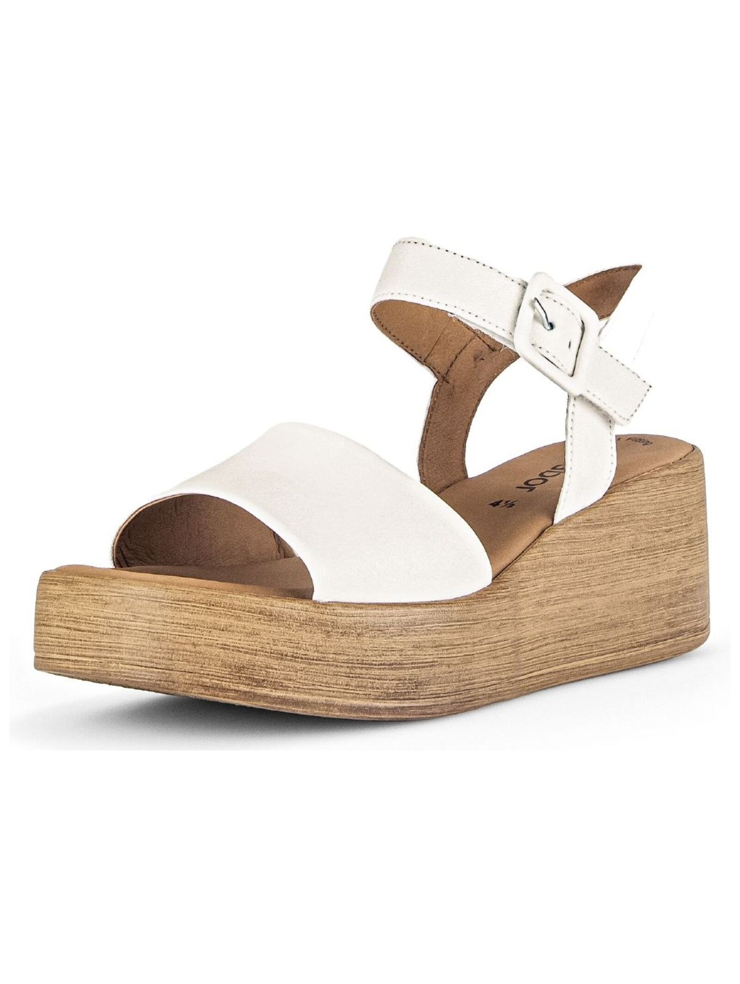 Sandalo di GABOR in bianco: frontale