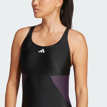 ADIDAS PERFORMANCE Bustier Sportbadeanzug in Schwarz