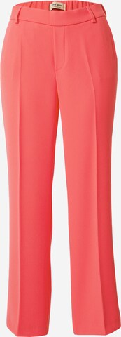 Pantaloni con piega frontale di MOS MOSH in rosa: frontale