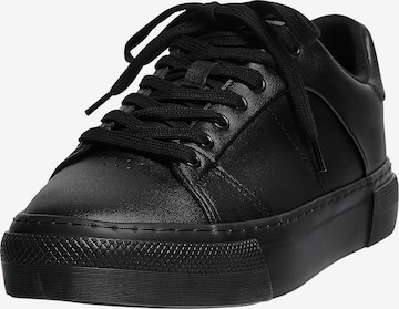 Pull&Bear Sneakers low i svart: forside
