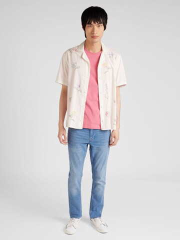 HOLLISTER Regularny krój Koszula w kolorze biały