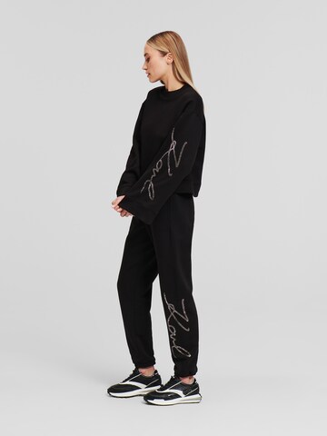 Loosefit Pantaloni di Karl Lagerfeld in nero