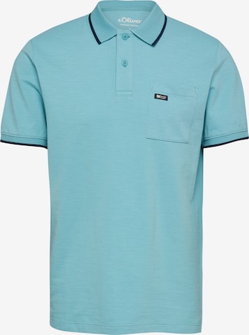 s.Oliver Shirt in Blue: front