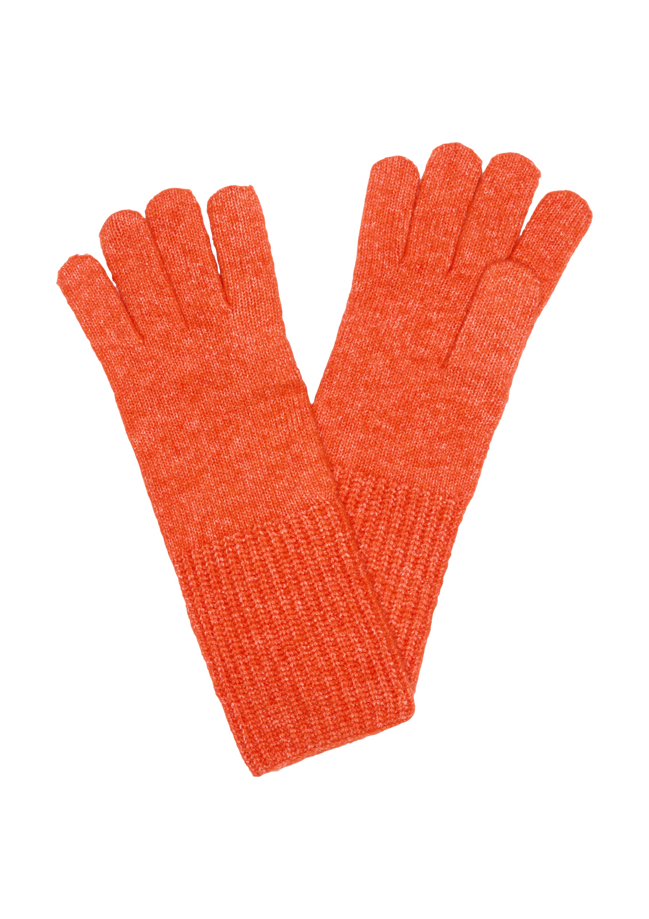 s.Oliver Fingerhandschuhe in Orange