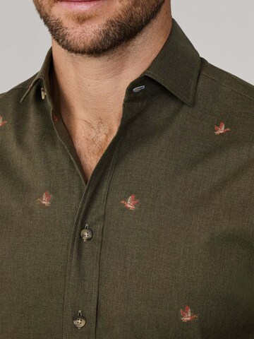 Regular fit Camicia di Hackett London in verde