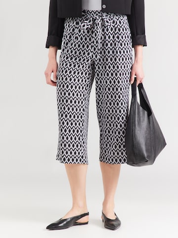 ONLY Wide leg Pants 'ONLWINNER' in Black: front