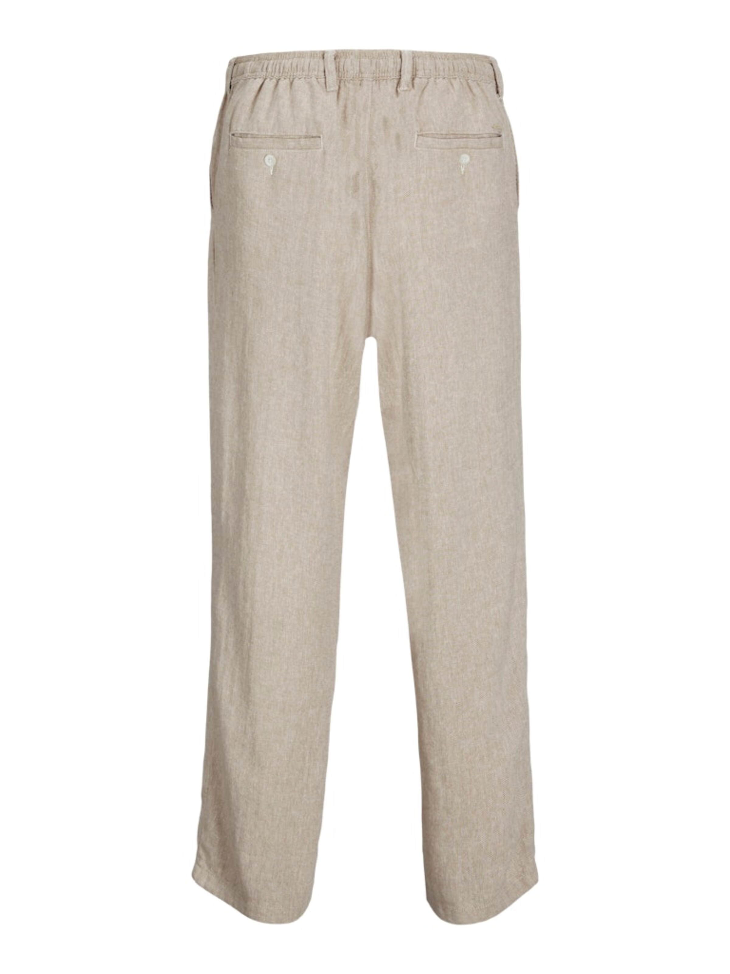 JACK & JONES Loosefit Chinohousut 'JPSTKarl' värissä beige