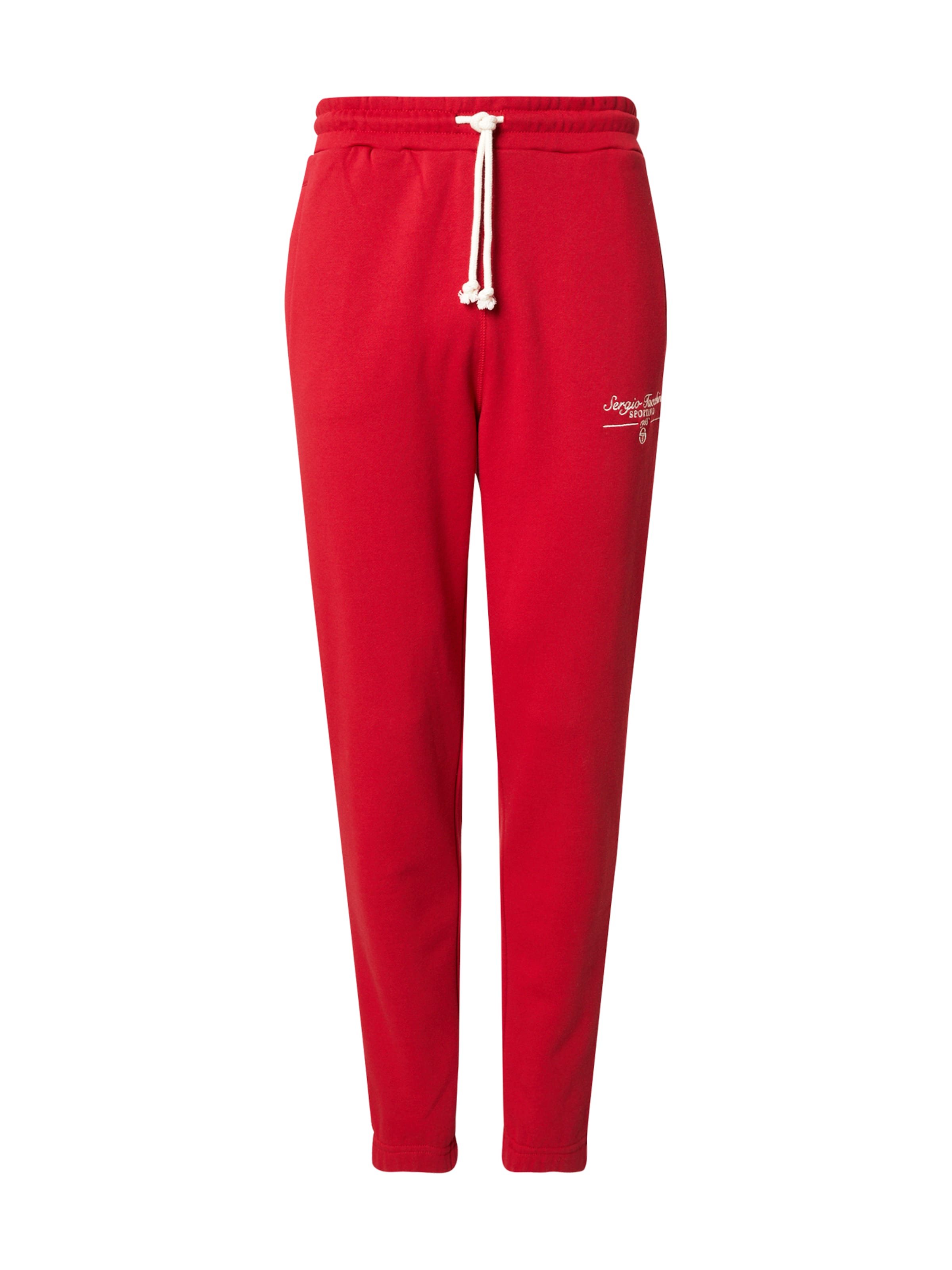 Effilé Pantalon 'ORESTE' Sergio Tacchini en rouge : devant