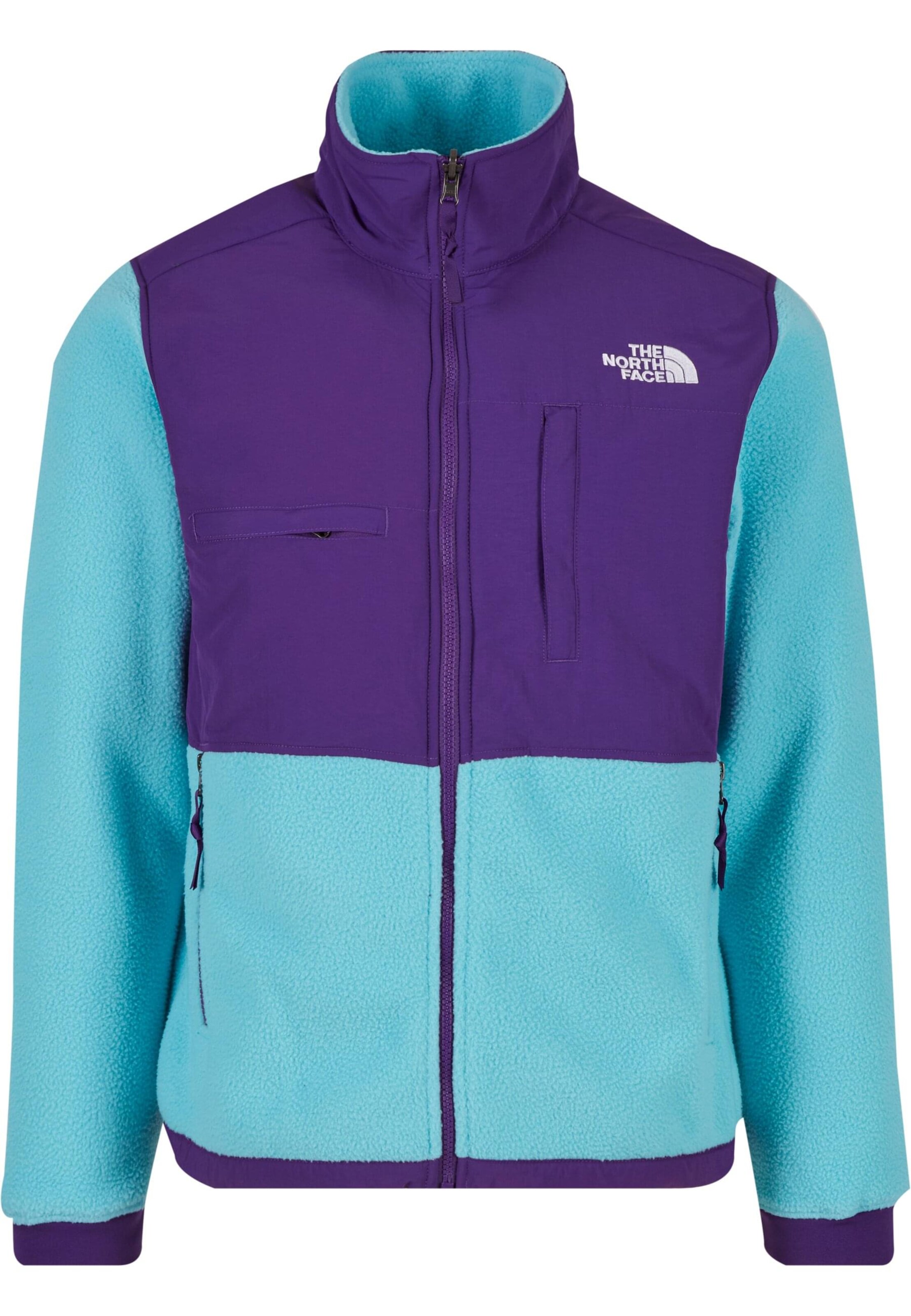 THE NORTH FACE Regular fit Fleece jacket 'Denali 2' in Blue: front