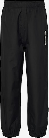 Hummel Tapered Outdoor broek 'Taro' in Zwart: voorkant