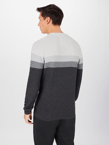Key Largo Regular fit Sweater 'Hansi' in Grey