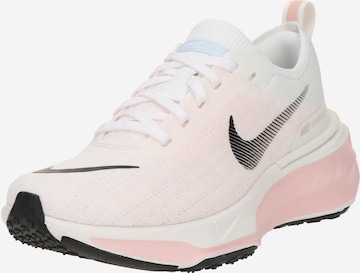 NIKE Маратонки за бягане 'Invincible Run 3' в бяло: отпред