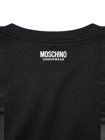 MOSCHINO Shirt 'Stretch cotton T-shirt' in Black
