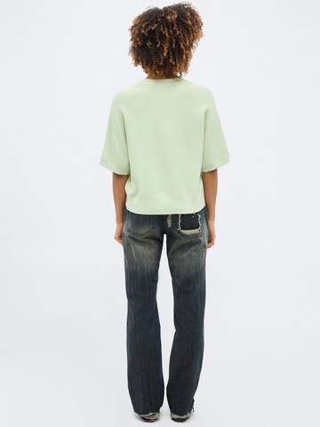 MSCH COPENHAGEN Sweater 'Thamira' in Green