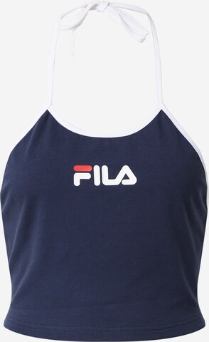 FILA Top 'Bebe' in Blauw: voorkant