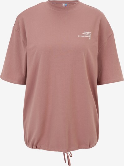 OCEANSAPART T-shirt 'Kimmy' i roséguld / vit, Produktvy